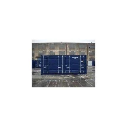 20-Fuß-Container mit offener Seite und Doppeltür