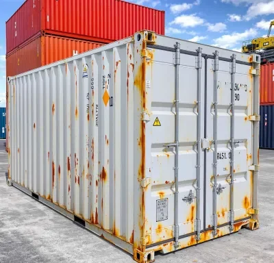 Ausgemusterter container 20’HC Pallet Wide AS IS
